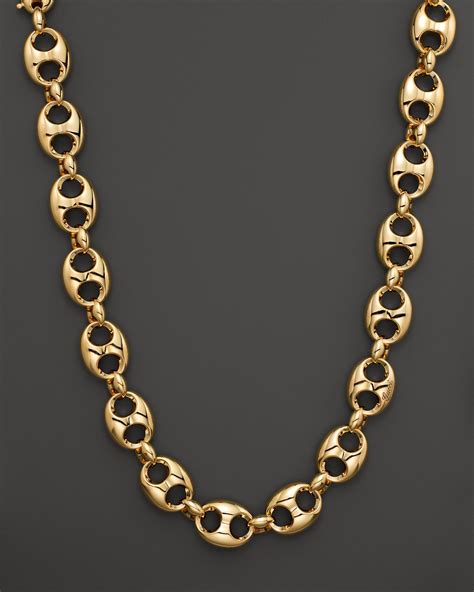 gucci anchor chain|gucci lido marina chain necklace.